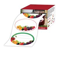 Nálepka na poháre TORO ovocie 96ks