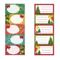 Vianočné menovky na darčeky TORO 5 samolepiek...