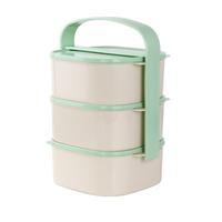 Plastový obedár 3 x 1,2 l, assort farieb vieč...