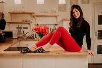 Veselé papuče Dedoles lienky a červené maky 3...