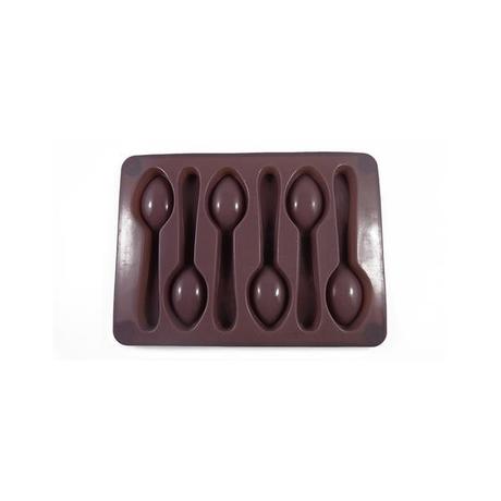 Forma silikónová na ľad / čokoládu, tvar lyži...